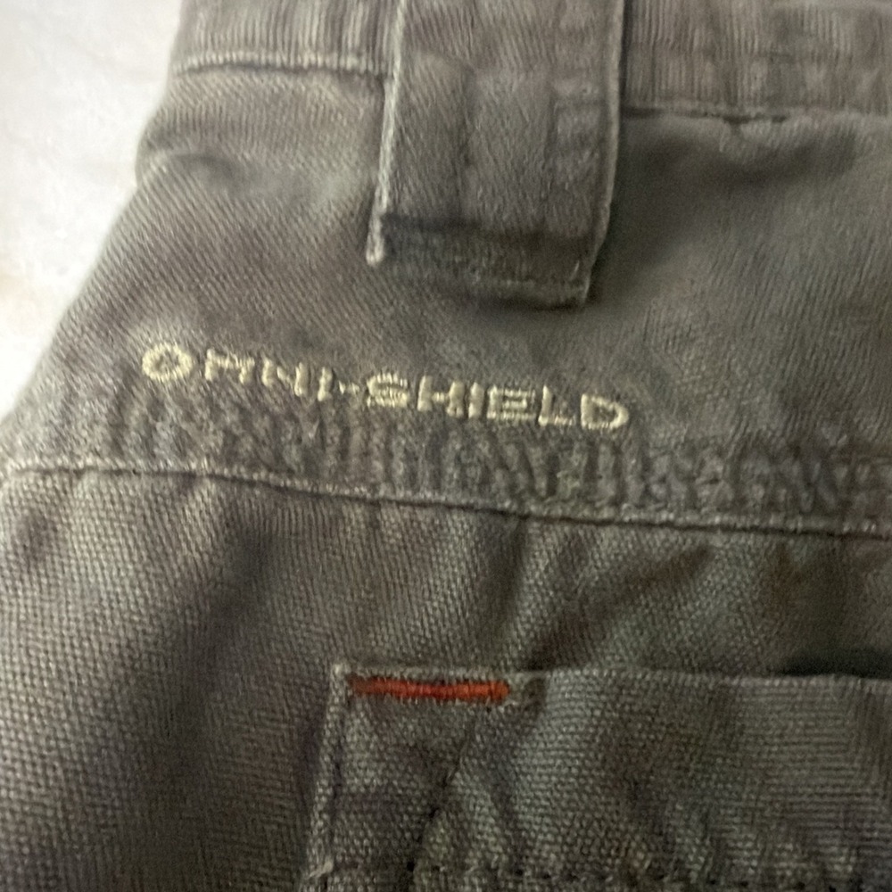 Mens Columbia Omni Shield Cargo Fishing Outdoors Hiking Shorts Green Size 34 - Picture 5 of 10